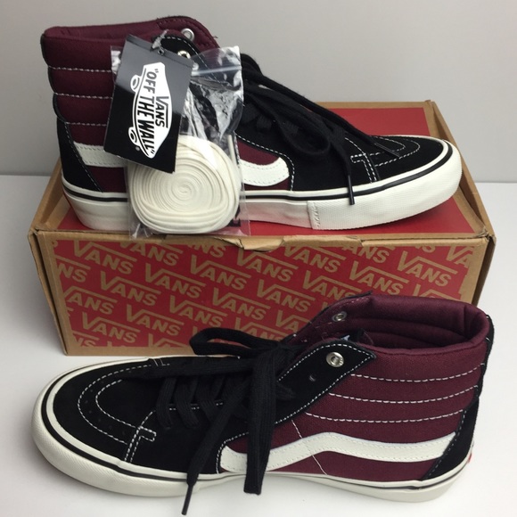 vans black port